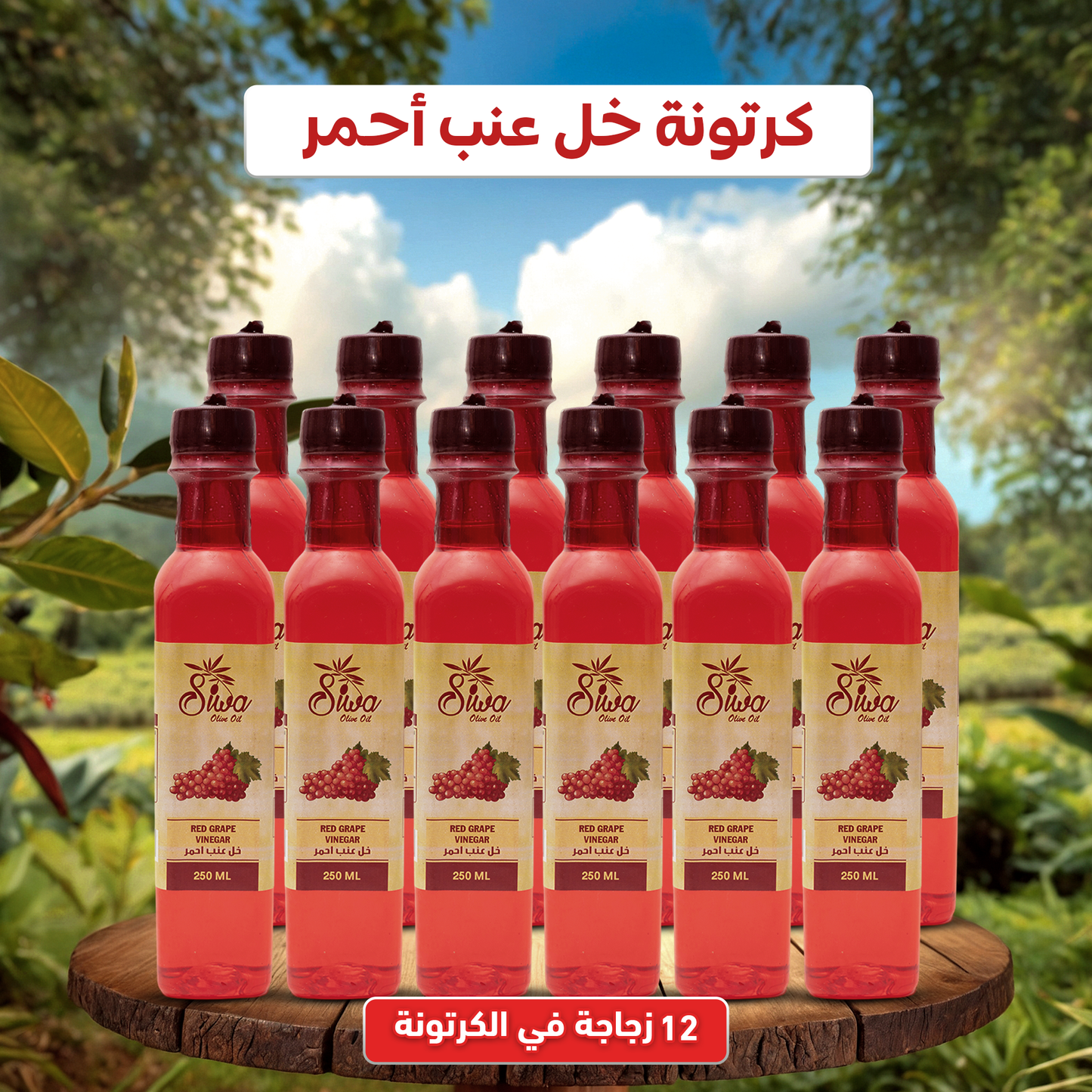 خل عنب بلسمك آحمر