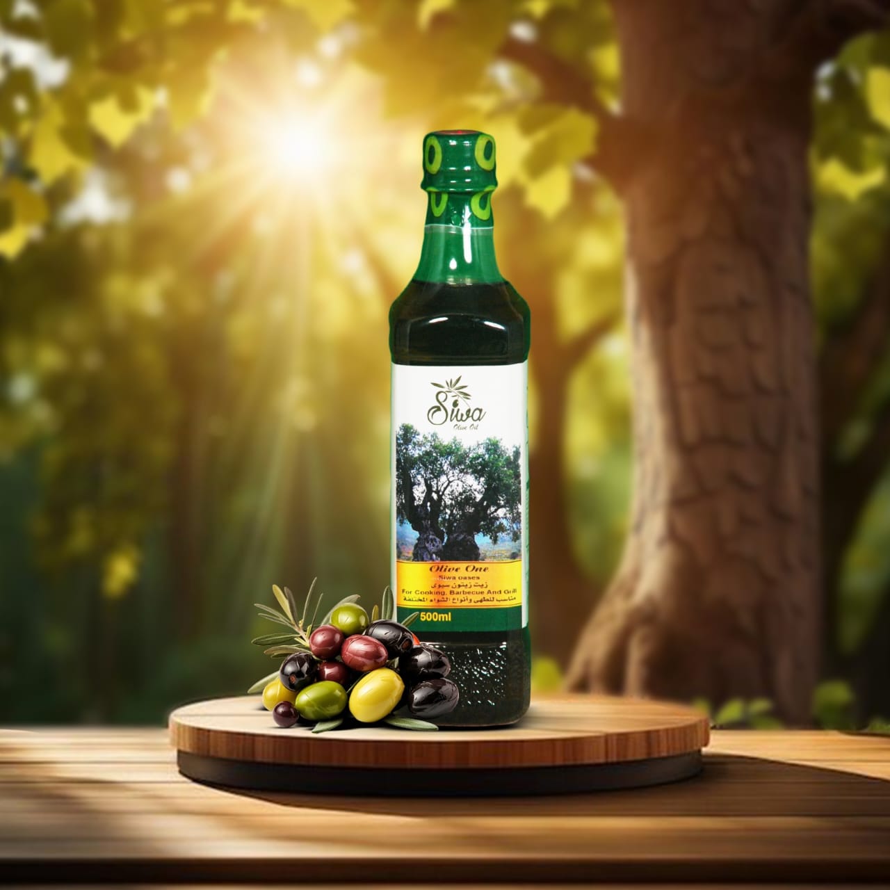 نصف لتر زيت زيتون بكر فيرجن