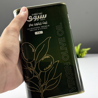 زيت زيتون بكر صفيح