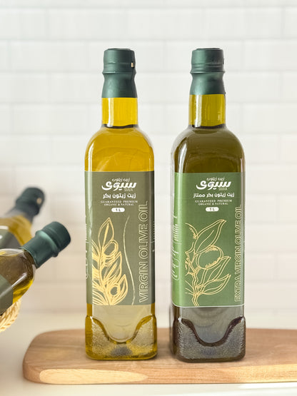 لتر زيت زيتون بكر ممتاز