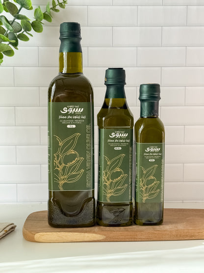 لتر زيت زيتون بكر ممتاز