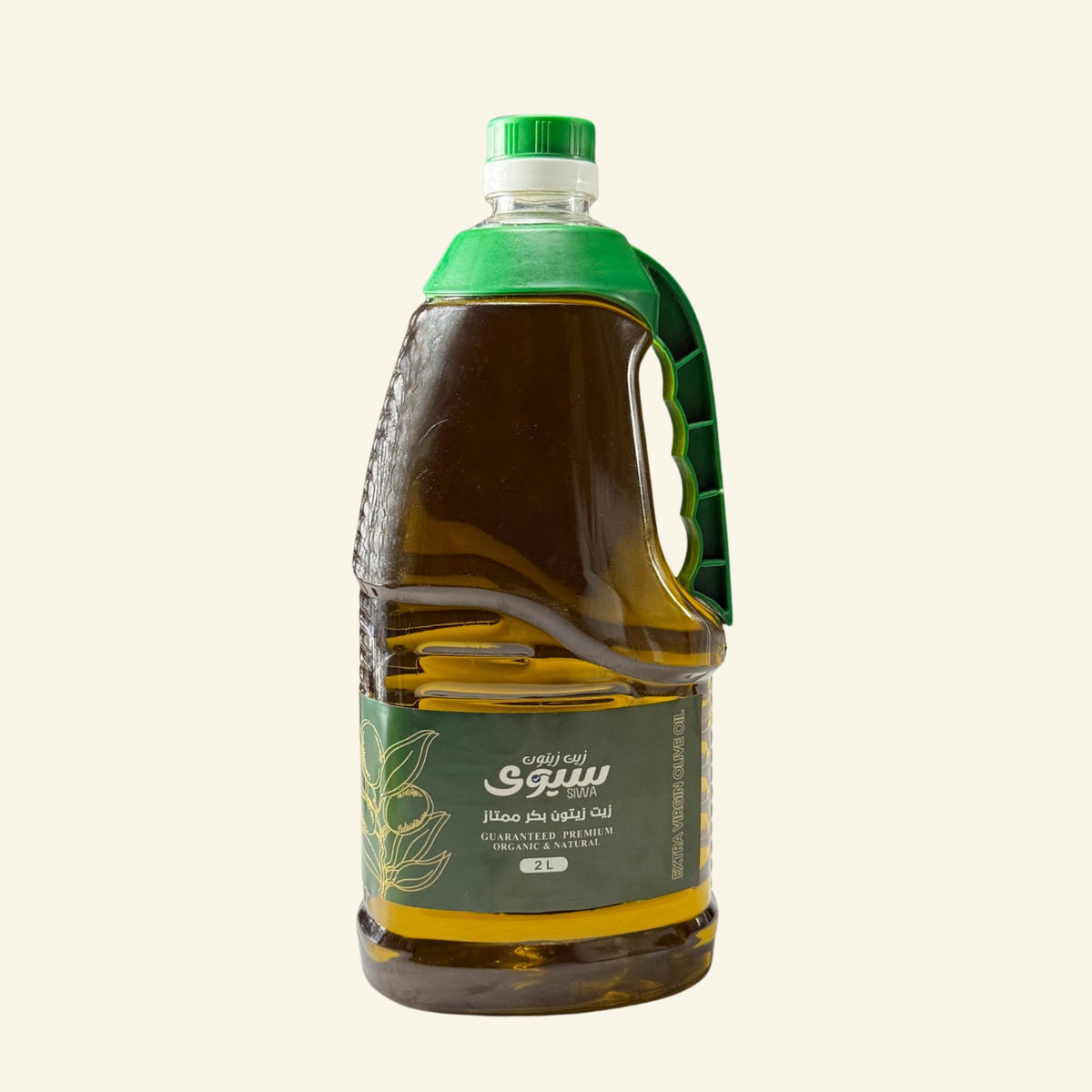 عبوة 2 لتر زيت زيتون بكر ممتاز